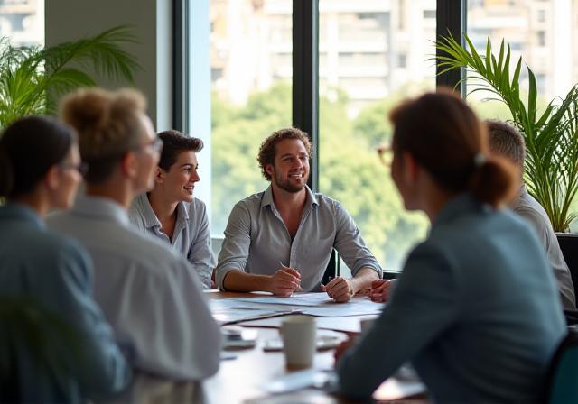 HR professionals collaborating in the Cayman Islands